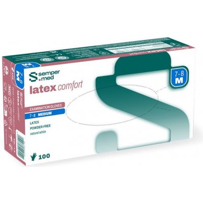 HARPS investment asia pte. ltd Sempermed comfort latexové bez pudru 100 ks – Zbozi.Blesk.cz