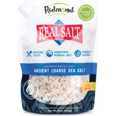 Redmond Real Salt Hrubě mletá mořská sůl 454 g