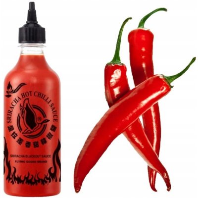 Flying Goose Sriracha blackout chilli omáčka 455 ml – Sleviste.cz