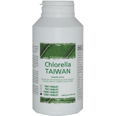 Naturgreen Bio Chlorella pyrenoidosa 1000 tablet – Zboží Mobilmania