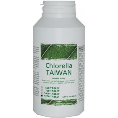 Naturgreen Bio Chlorella pyrenoidosa 1000 tablet – Zbozi.Blesk.cz