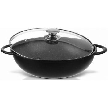 Orion Wok Grande se skleněnou poklicí 32 cm