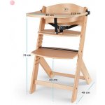 KinderKraft ENOCK wooden white – Zboží Mobilmania