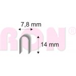 502/14 O BL R kabelážní spony | Nože Mikov Ostatní – Sleviste.cz