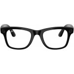 Meta Ray-Ban Wayfarer Gen2 Standard, Shiny Black, Clear/Graphite Green Transitions 4012601/1M50 – Zboží Mobilmania