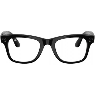 Meta Ray-Ban Wayfarer Gen2 Standard, Shiny Black, Clear/Graphite Green Transitions 4012601/1M50 – Zboží Mobilmania