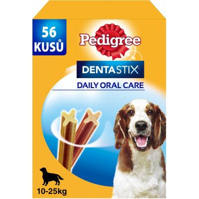 Pedigree Dentastix Daily Oral Care dentální pro psy středních plemen 56 ks 1440 g – Hledejceny.cz