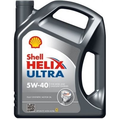 Shell Helix Ultra 5W-40 5 l – Hledejceny.cz