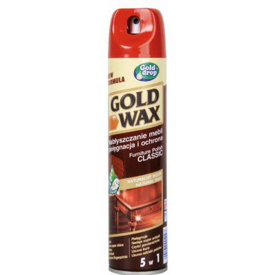 Gold Drop, Gold Wax Classic leštěnka 300 ml ve spreji – Hledejceny.cz