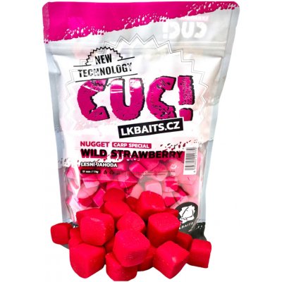LK Baits CUC! Nugget Wild Strawberry 1 kg 17 mm – Hledejceny.cz
