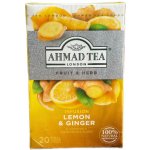 Ahmad Tea Lemon Ginger 20 x 2 g – Hledejceny.cz