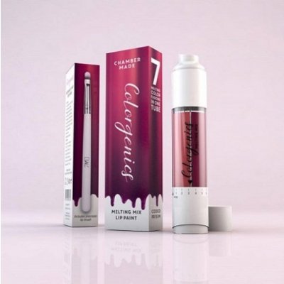 DreamWeave Colorgenics Melting Mix Lip Paint Pink/Purple Rtěnka v lesku s ricinovým olejem růžová/fialová 4,8 ml – Hledejceny.cz