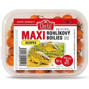 Chytil Rohlíkový boilies Maxi 60g 20mm Vanilka