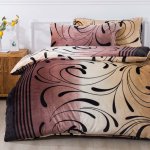 Xpose povlečení mikroplyš NAOMI hnědé 140x200 70x90 – Zboží Dáma