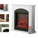 Sureflame Henlow Elektrický Krbový Set v Bílé – Hledejceny.cz