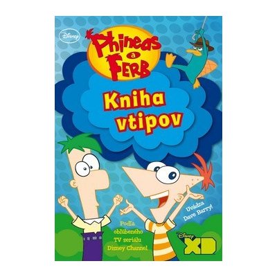 Phineas a Ferb Kniha vtipov – Zboží Mobilmania