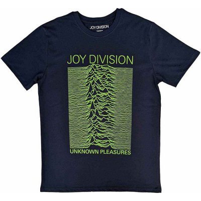 Joy Division tričko Unknown Pleasures FP Navy Blue pánské – Hledejceny.cz