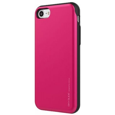 Mercury sky slide kryt se skrytým prostorem pro Apple iPhone 6 Plus/6S Plus Barva: Růžová tmavá