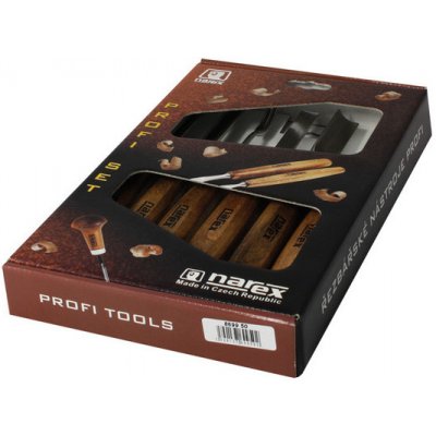 Narex 869950 Sada řezbářských dlát Profi 6-pc – HobbyKompas.cz