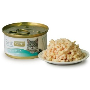 Brit cat Care tuňák & mrkev & hrášek 80 g