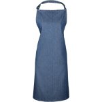 Premier PR150 Zástěra s laclem Colours modrá indigo denim – Hledejceny.cz
