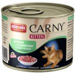 Carny Kitten hovězí kuřecí a králičí 200 g – Zbozi.Blesk.cz