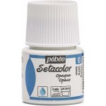 Barva na textil PEBEO Setacolor Opaque 45 ml White – Zboží Dáma