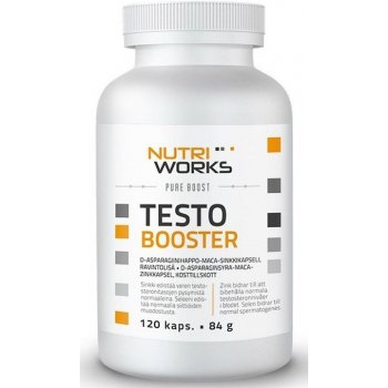 NutriWorks Testo Booster 120 kapslí