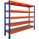 Trestles Regál RNC 2000 x 2400 x 600 5 polic – Zboží Mobilmania