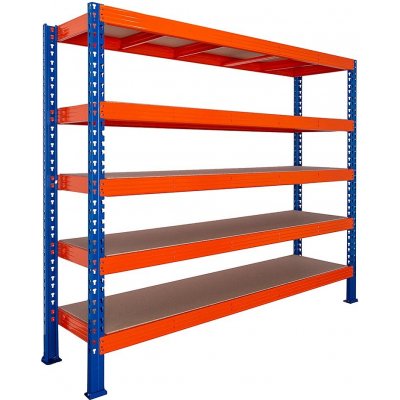 Trestles Regál RNC 2000 x 2400 x 600 5 polic – Zboží Mobilmania