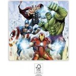 Procos EKO Papírové ubrousky Avengers Marvel 20ks 33x33cm – Hledejceny.cz