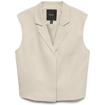 Vero Moda dámská vesta elegantní béžová – Zbozi.Blesk.cz