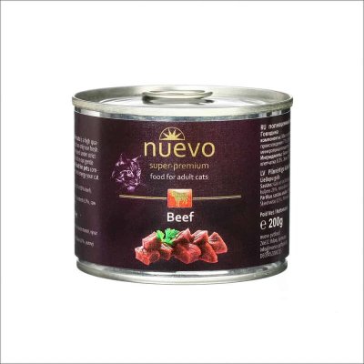 NUEVO Cat Adult Hovězí 200 g – Sleviste.cz