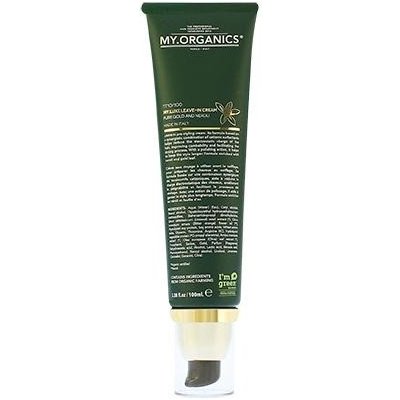 My.Organics My.Luxe Hair Leave-In Cream Gold And Neroli pH 4.0 5.0 bezoplachový krém se zlatem a neroli 100 ml – Zboží Mobilmania