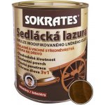 Sokrates Sedlácká lazura na dřevo 0,7 kg ořech tmavý – Sleviste.cz