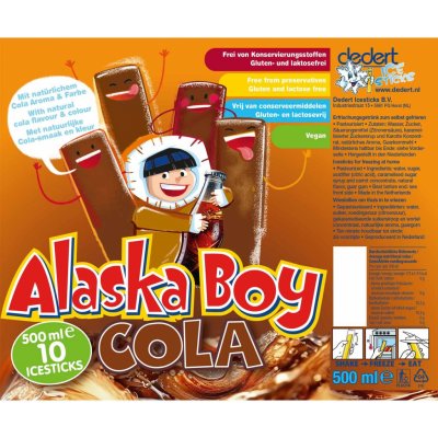 Dedert Icesticks B.V. Alaska Boy Icesticks Cola 10x50ml – Hledejceny.cz