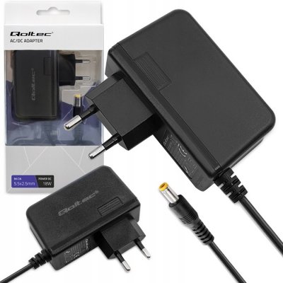 Qoltec Síťový adaptér 18W 9V 2A 5.5*2.5 – Hledejceny.cz