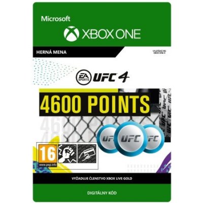 EA Sports UFC 4 4600 UFC Points – Hledejceny.cz