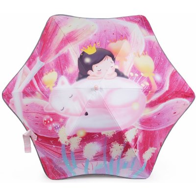Dětský deštník s reflexním lemem pink – Zboží Mobilmania