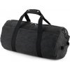 Sportovní taška BagBase Vintage Canvas Barrel Bag BG655 Vintage Černá 28 x 49 x 28 cm