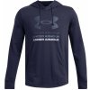 Pánská mikina Under Armour UA Rival Terry Graphic Hood-BLU 1386047-411