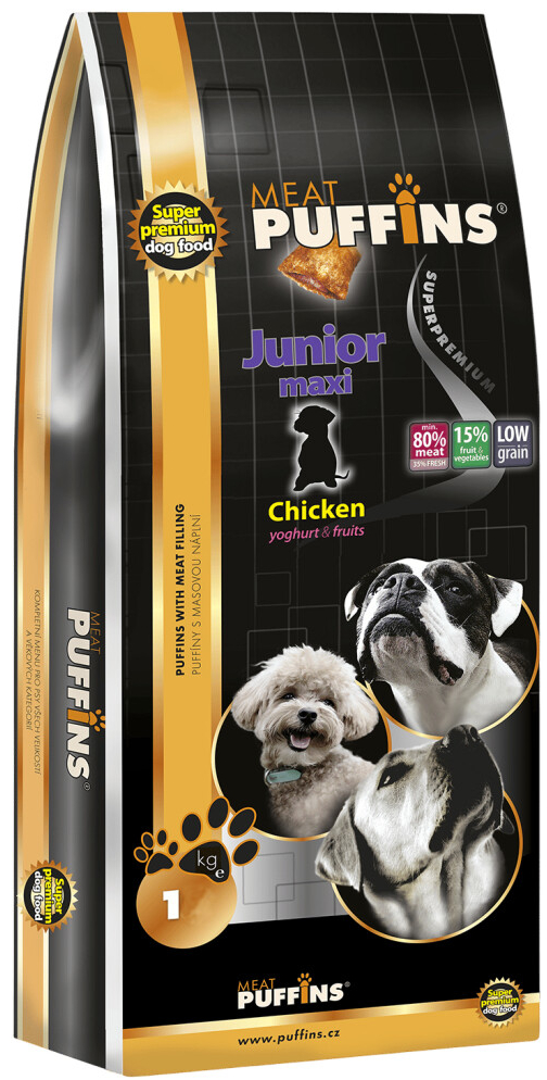 Puffins Junior Maxi Chicken Yoghurt & Fruit 1 kg