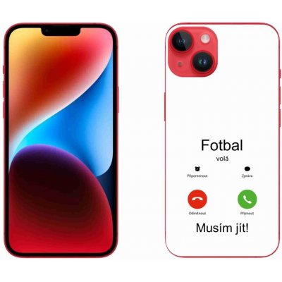 mmCase na iPhone 14 Plus - fotbal volá bílé pozadí – Zboží Mobilmania