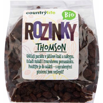 Country Life Bio Rozinky Thomson 500 g