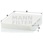 Filtr, vzduch v interiéru MANN-FILTER CU2335 – Hledejceny.cz