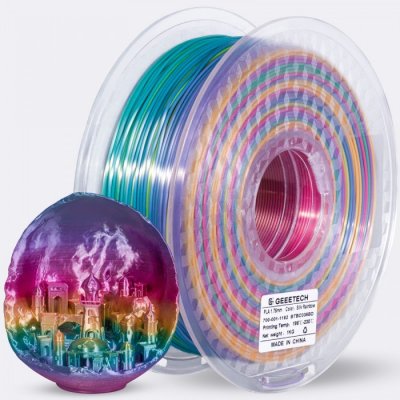 Geeetech Rainbow SILK 1,75 mm 1kg – Zboží Živě