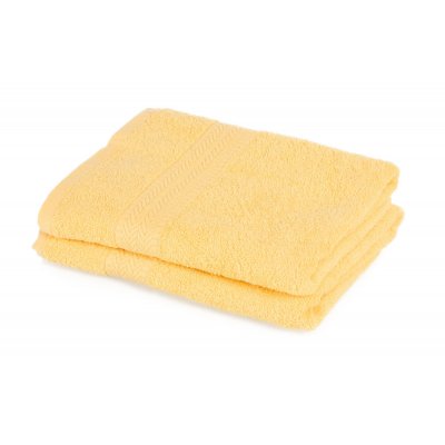 Romeo Froté ručník žlutá 50 x 100 cm