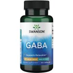 Swanson GABA Kyselina Gama Aminomáselná 500 mg 100 kapslí – Hledejceny.cz