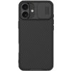 Pouzdro a kryt na mobilní telefon Apple Nillkin CamShield PRO Magnetic pro Apple iPhone 16 Black (6902048286801)