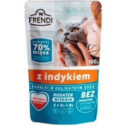 Frendi kousky v jemné krůtí omáčce 100 g